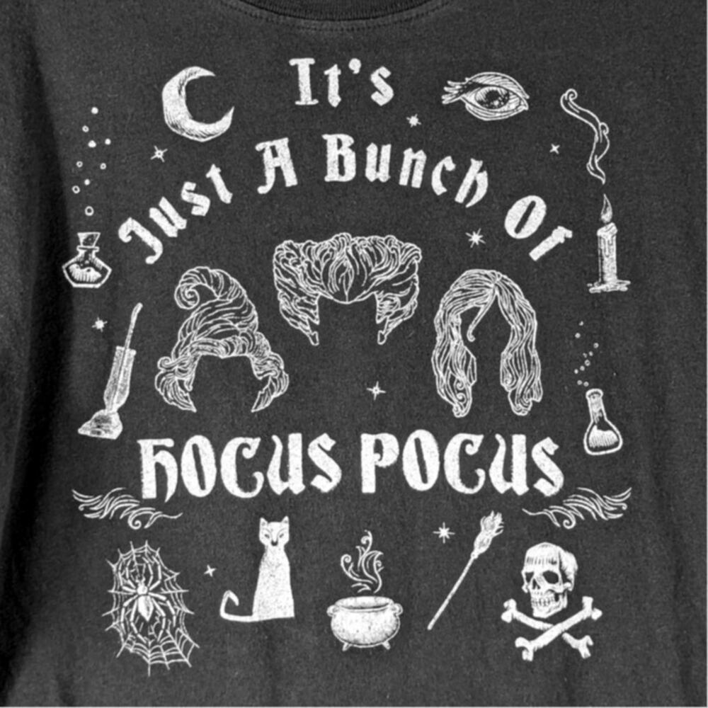 Disney Hocus Pocus Small Graphic T Shirt Focus Pocus Halloween Witch Tee